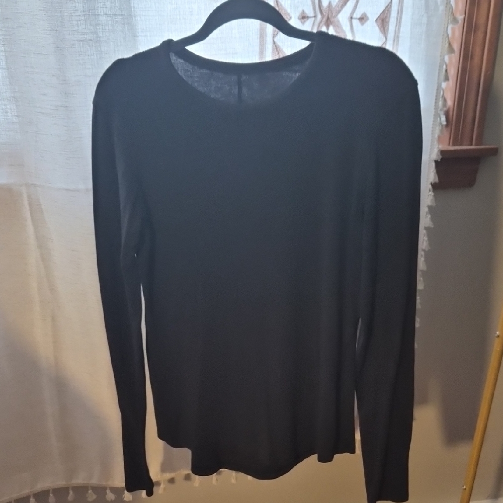lululemon athletica Black Long Sleeve Tee